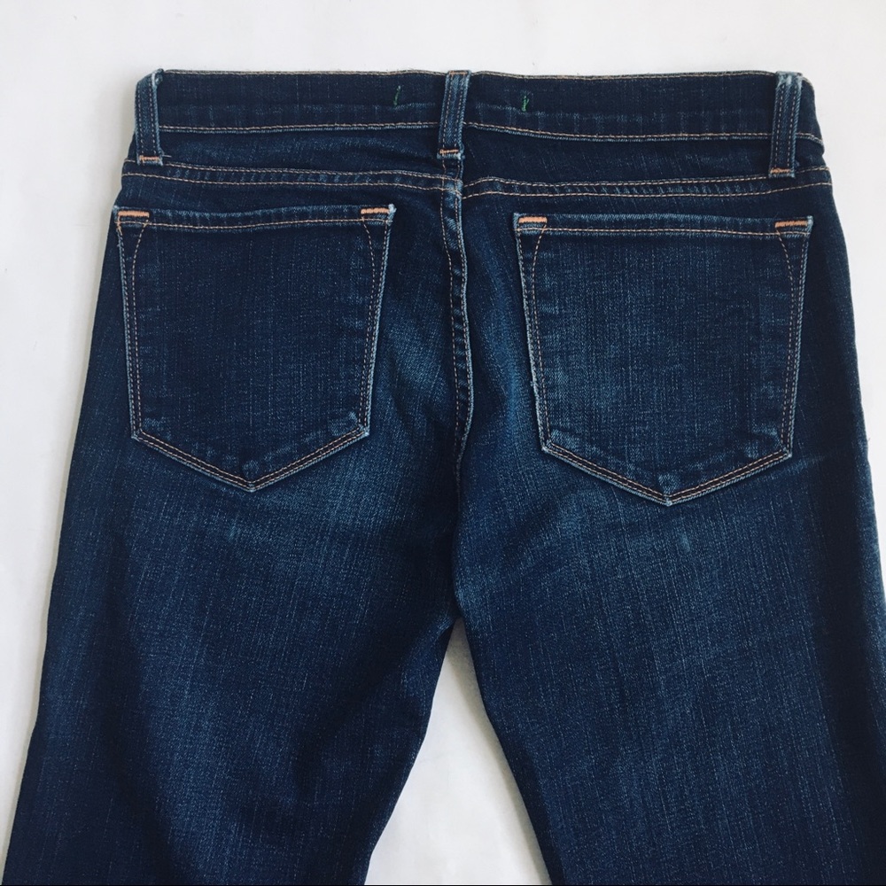 J Brand Straight Leg Ink Dark Wash Blue Denim Jeans 27 - Picture 17 of 17